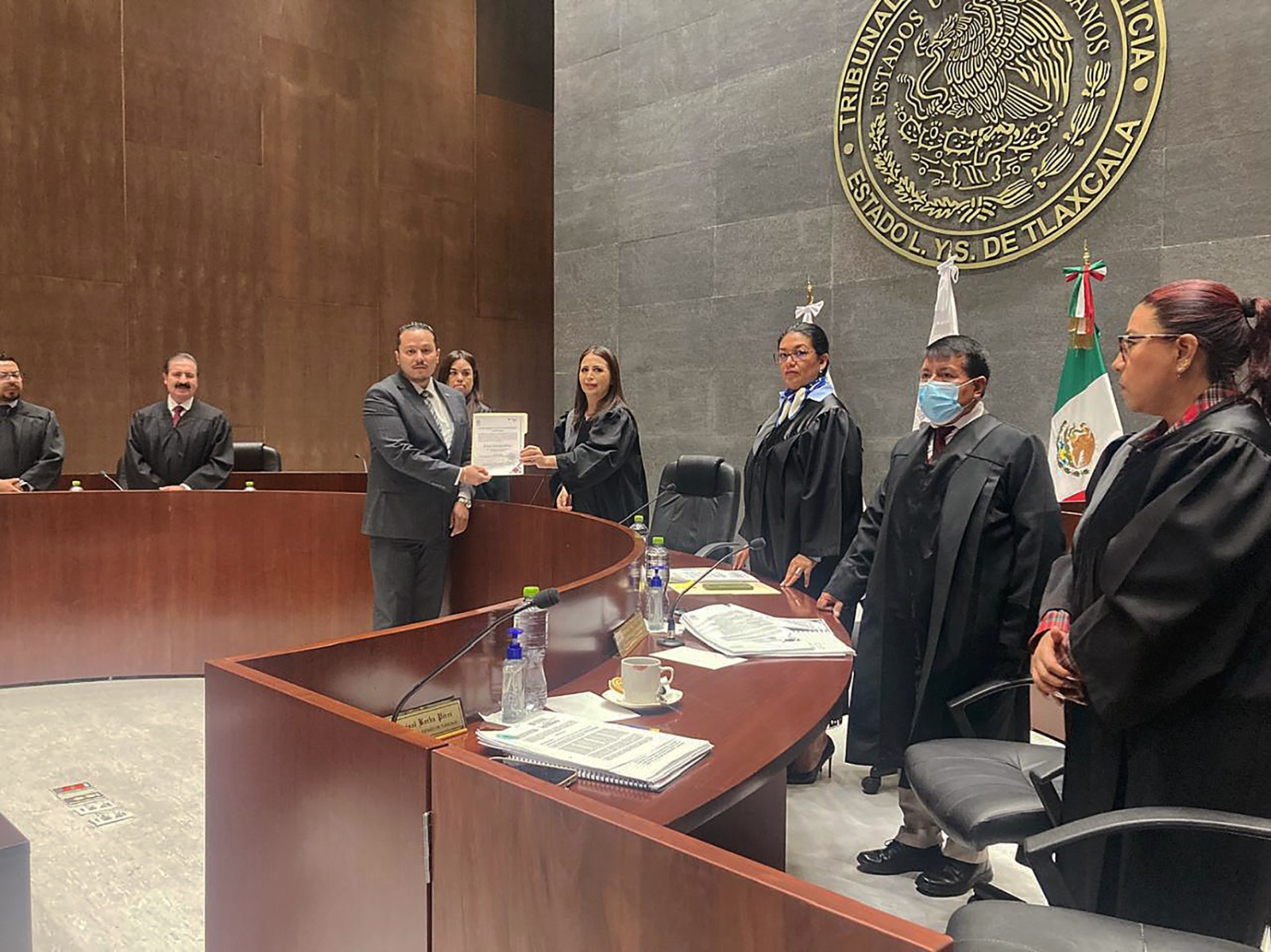 Poder Judicial entrega nombramiento a Zeus Sánchez como Juez Municipal de Tlaxcala Capital
